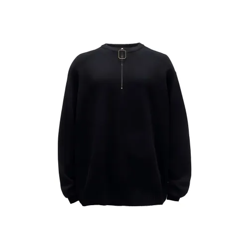 JW Anderson Обсидиан Черный Мужские Свитера