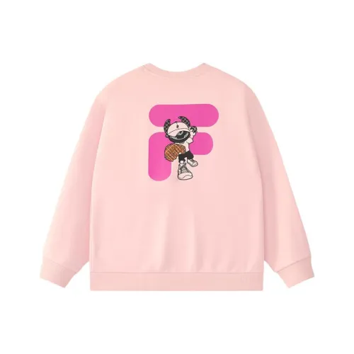 FILA FUSION LIFE Толстовка Унисекс Ягода Пудра