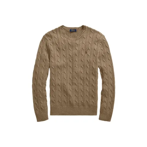 Polo Ralph Lauren SS22 Свитер Мужской Светло-Коричневый