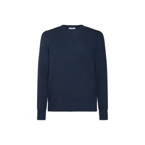 MALO Men's Blue Sweaters MALO Мужские Синие Свитера