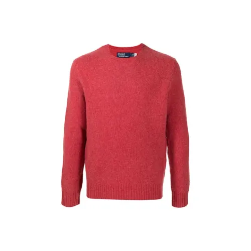Polo Ralph Lauren Red Men's Cashmere Sweaters Поло Ralph Lauren Красный Мужской Кашемировый Свитера