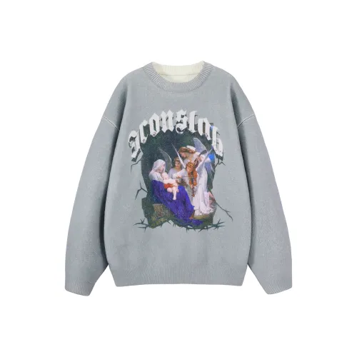 ICONS Lab Серый Унисекс Свитеры