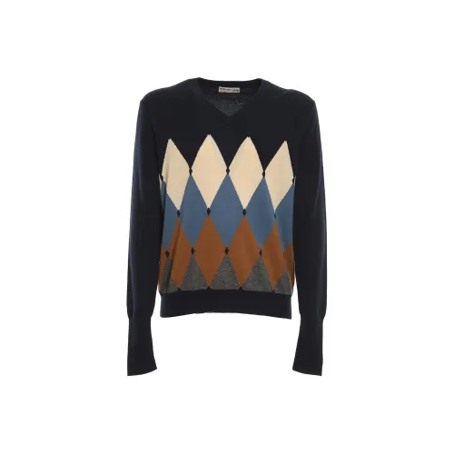 BALLANTYNE Черные Мужские Кашемировые Свитера