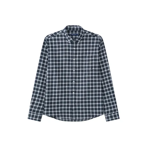 NAUTICA Темно-синие мужские рубашки