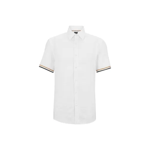 Hugo Boss Белые Мужские Рубашки