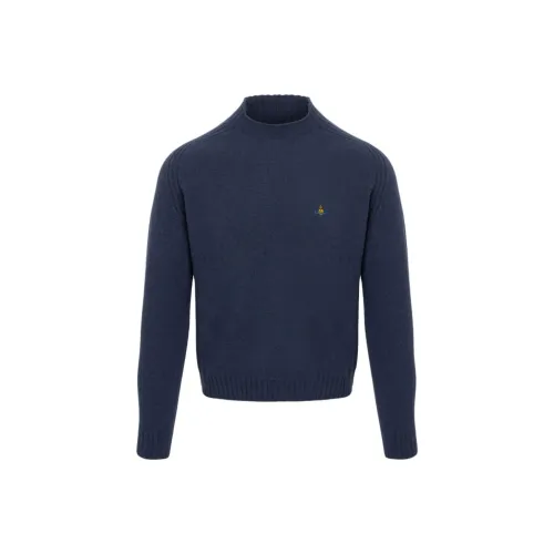 Vivienne Westwood Blue Men's Sweaters  
Вивьен Вествуд Синий Мужские Свитера