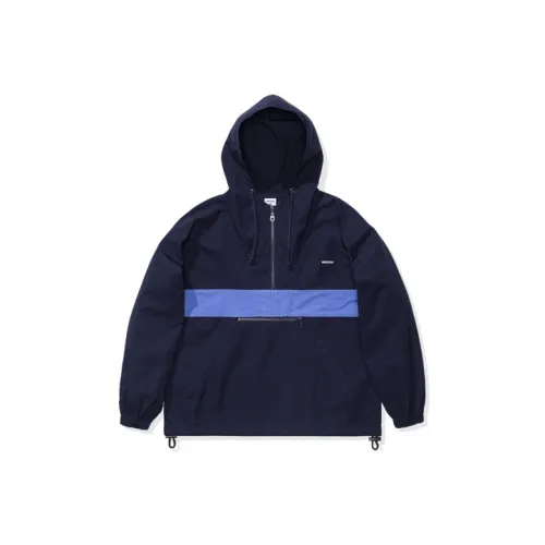 UNDEFEATED Свободный крой Workwear Куртка Унисекс Темно-синий