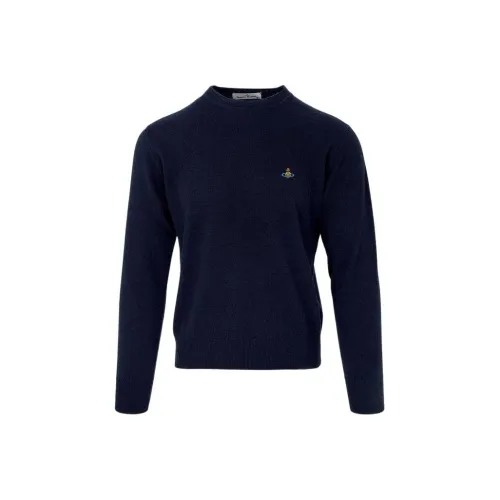 Vivienne Westwood SS23 Трикотаж Мужской Темно-синий