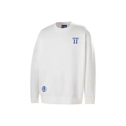 NBA Maverick Свитшот Унисекс Белый