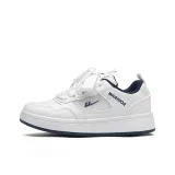 Белый темно-синий