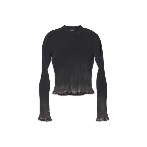 BALENCIAGA Черный Унисекс Свитеры