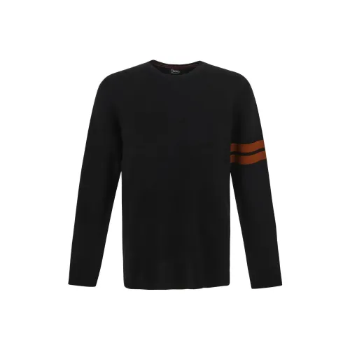 Ermenegildo Zegna Обсидиан Черный Мужские Свитера