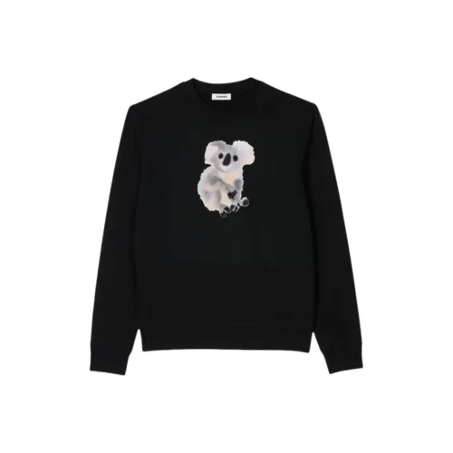 SANDRO Черный Унисекс Свитшоты