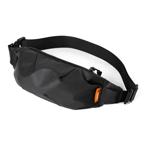 MOYYI Сумка через плечо из ПВХ поясная сумка стандартная мужская черная