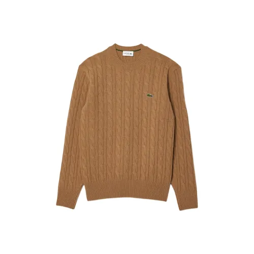 LACOSTE Бежевые Мужские Свитера
