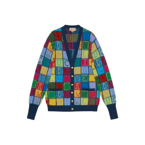 GUCCI SS23 Свитер Мужской Многоцветный