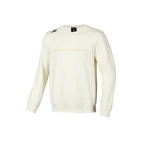 Skechers GOKNIT Basic Sports Collection Толстовка Мужской Кремовый Бежевый Белый