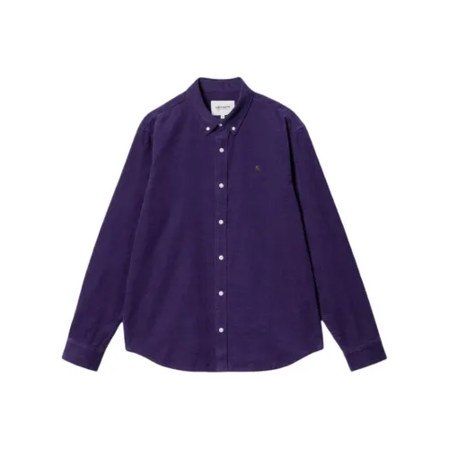 Carhartt WIP Рубашка Мужская Фиолетовая