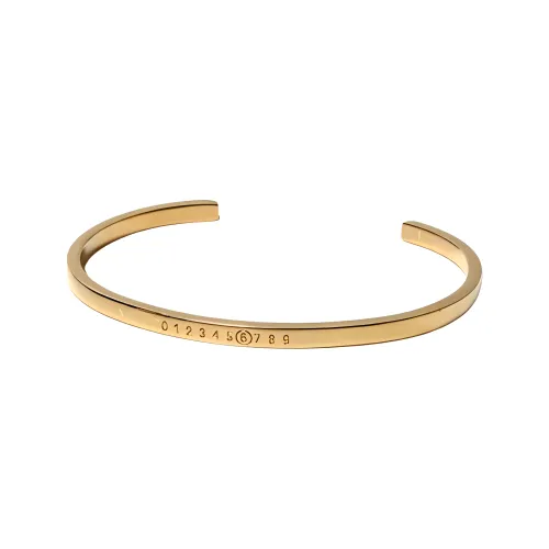 MM6 MAISON MARGIELA Браслеты из латуни женские золотые серебряные