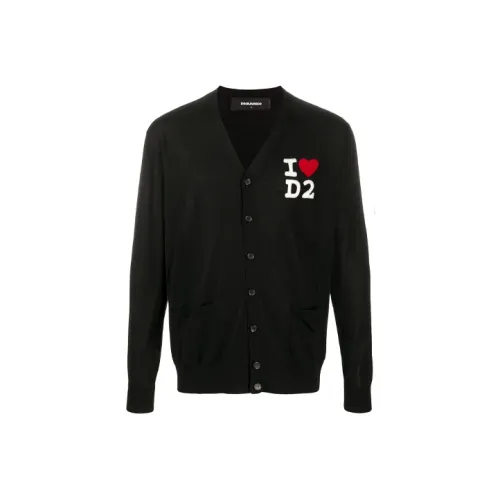 DSQUARED 2 Трикотаж Мужской Черный