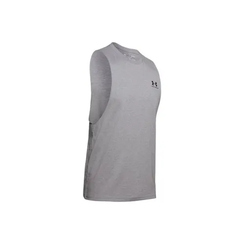 Under Armour Sportstyle Топ без рукавов Мужской Серый