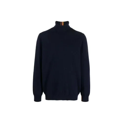 Paul Smith Темно-синие мужские свитеры