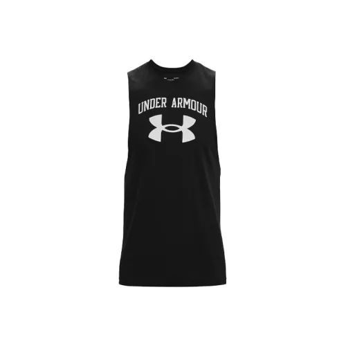 Under Armour Топ без рукавов Мужской Черный