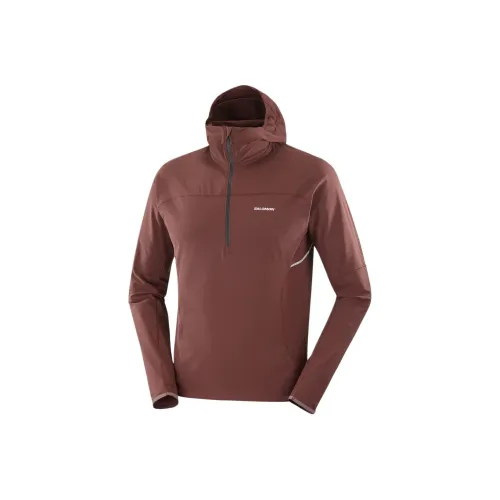 Salomon Sense Aero Hybrid Толстовка Мужская Rum Изюм