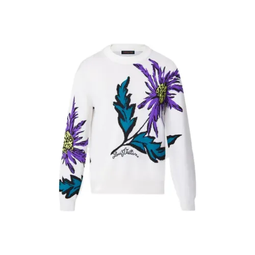 LOUIS VUITTON SS23 Свитер Мужской Белый