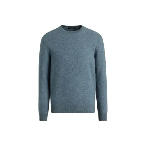 Ermenegildo Zegna Синий Мужской Кашемировые Свитера
