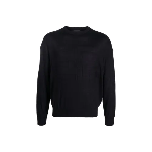 EMPORIO ARMANI SS22 Свитер Мужской Черный