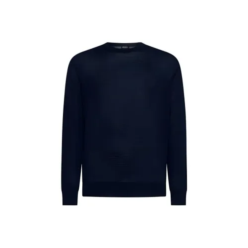 Ermenegildo Zegna Морской Синий Мужские Свитера