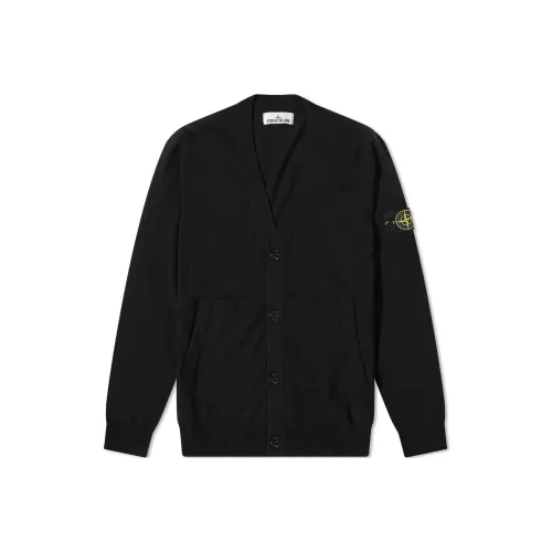 Stone Island Черные Мужские Свитера