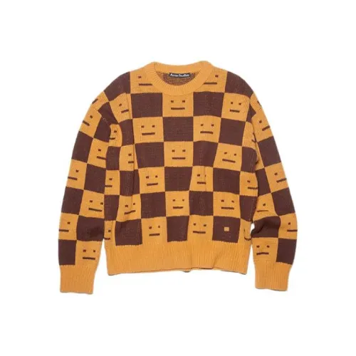 Acne Studios FW22 Свитер Унисекс Оранжевый