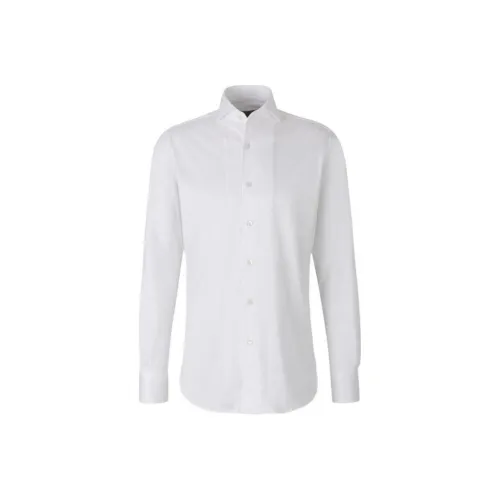 Canali Белые Мужские Рубашки