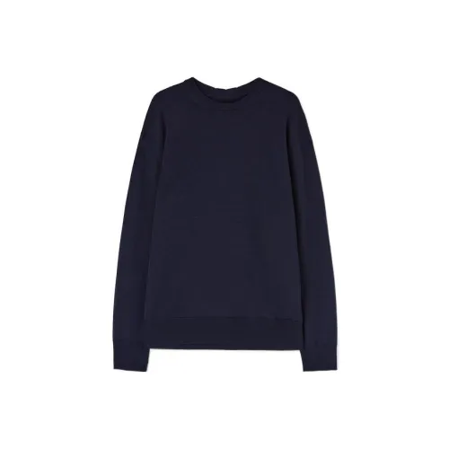 JIL SANDER Темно-синие мужские свитеры