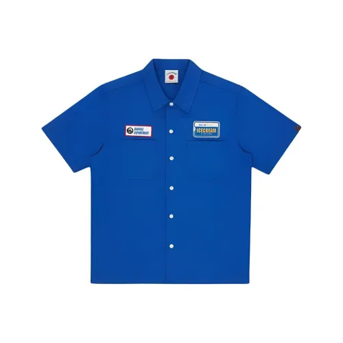 ICECREAM FW24 Рубашка Унисекс Blue