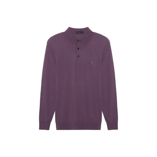 DIDIBOY Свитер Мужской Розовый Фиолетовый