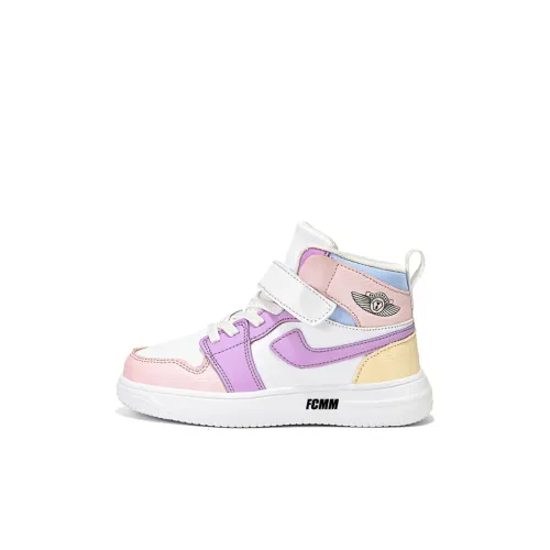 FCMM противоскользящие устойчивые к истиранию высокие кроссовки для скейтбординга детские