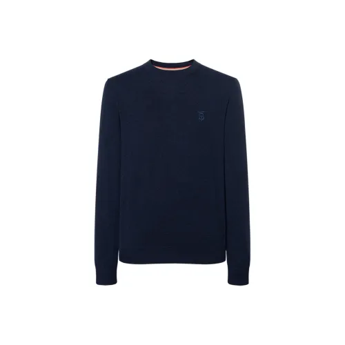 Burberry Трикотаж Мужской Темно-синий