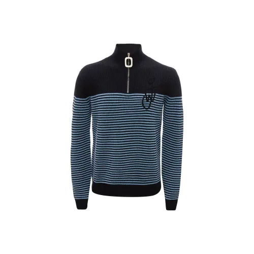 JW Anderson Синие Мужские Свитера