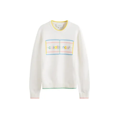 CASABLANCA Белый Мужской Свитера