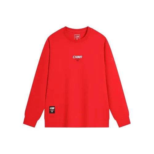 XTEP Basketball Collection Толстовка Мужская Enchanting Red