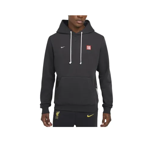 Nike LiverpoolDri Форма F.C. Стандарт Issue Third Толстовка Мужская Темный дымчатый серый