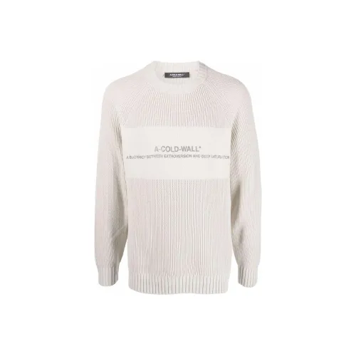 A COLD WALL* Бежевый Мужской Свитеры