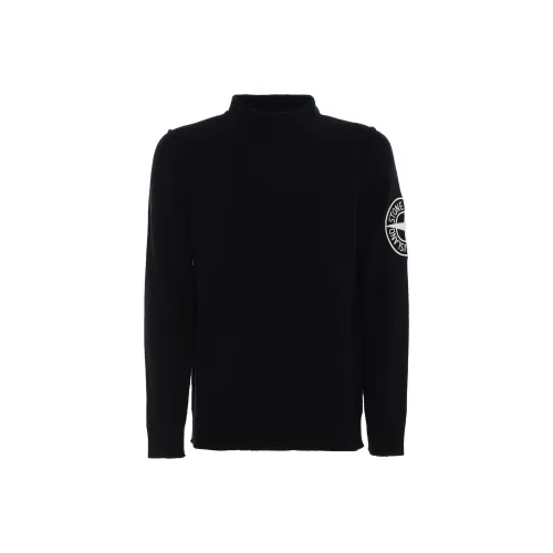 Stone Island Черные Мужские Свитера