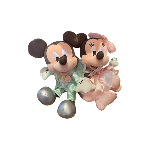 Disney Mickey Mouse Minnie Mouse Свадебное платье Бизнес костюм Формальное платье Куклы Плюшевая кукла Трубы Высокие