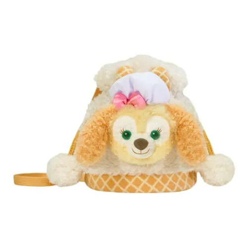 Disney Ткань Ведрообразная Сумка Плечевая Сумка Стандартная Унисекс Белая и Коричневая