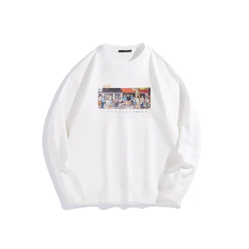 PEACEBIRD MEN Белый, Партия 1 Мужские Толстовки