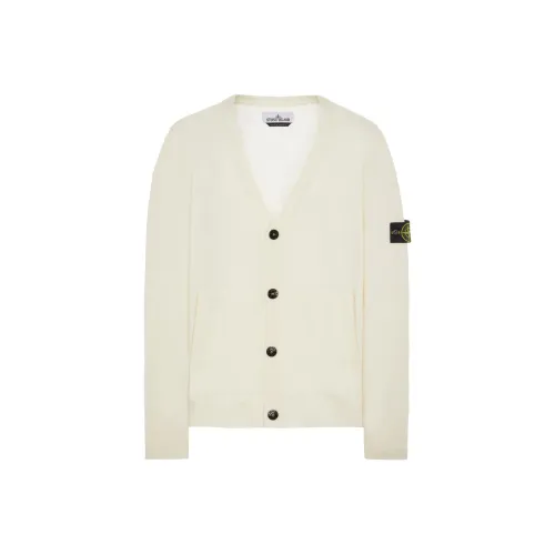 Stone Island Белые Мужские Свитера